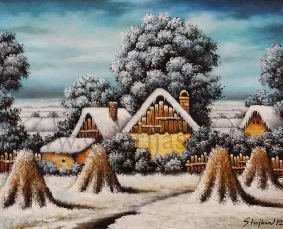 Sava Stojkov , slike , galerija slika Beli Andjeo