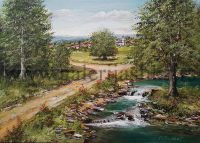 Miroslav Radovic , slike , galerija slika Beli Andjeo