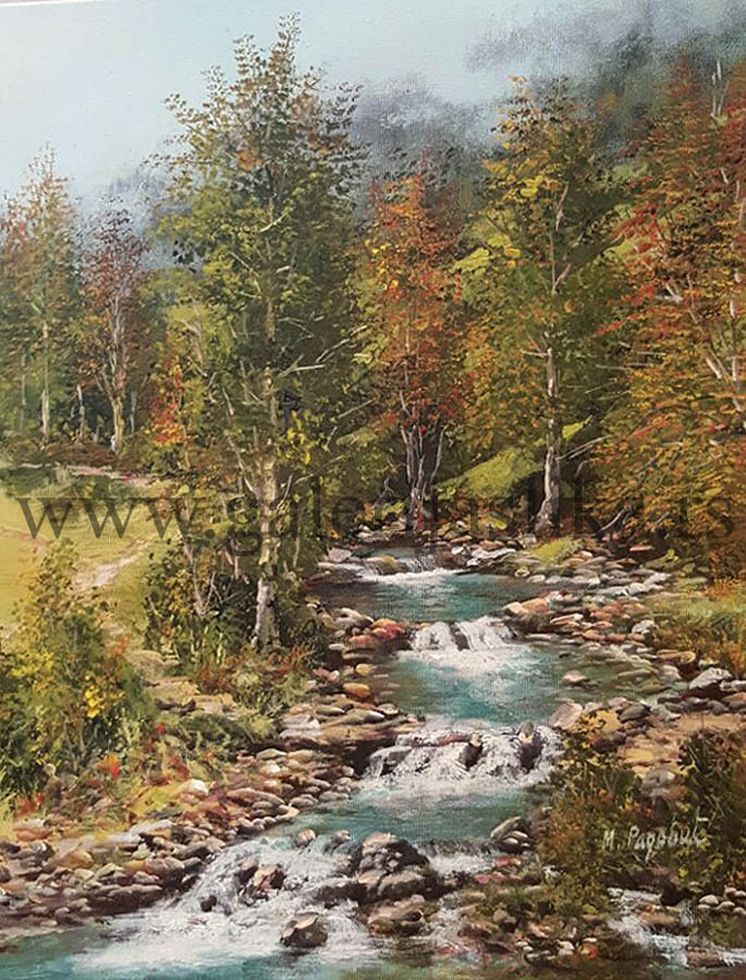 Miroslav Radovic , slike , galerija slika Beli Andjeo