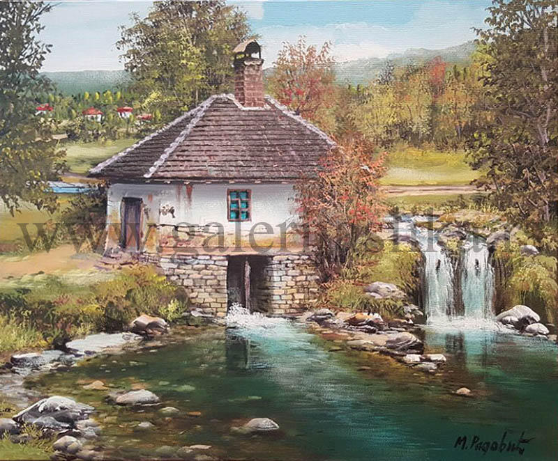 Miroslav Radovic , slike , galerija slika Beli Andjeo