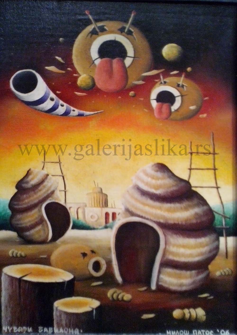 Milos Djordjevic Patos , slike , galerija slika Beli Andjeo