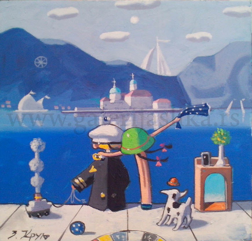 Zoran Krulj , slike , galerija slika Beli Andjeo