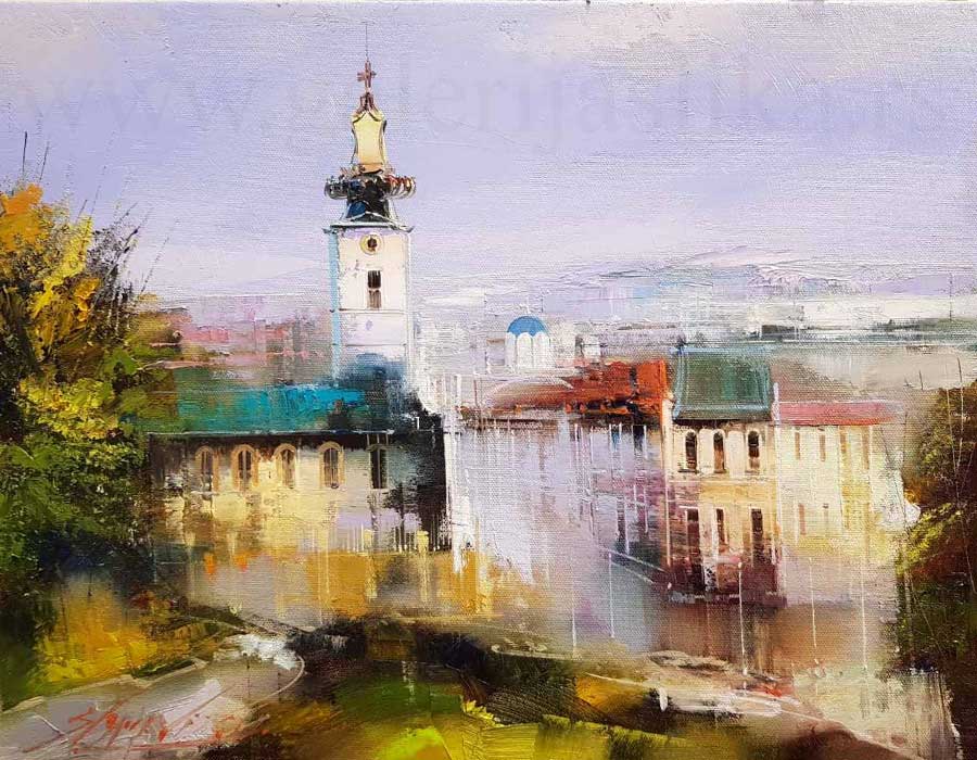 Dejan Slepcevic 35x 45cm - Galerija prodaja slika Beli Andjeo Beograd ...